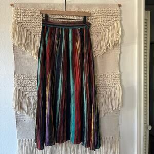 Le Superbe Painted Stripe Skirt